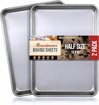 Aluminum Baking Sheet Pan (2 Pack)